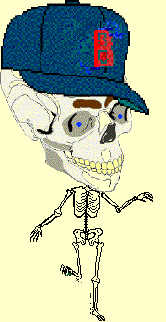 Skeleton Dance Hip Hop Ball Cap GIF