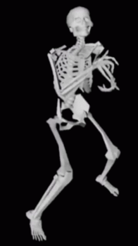 Skeleton Dancing Swiftly GIF