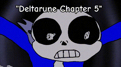 Skeleton Deltarune Chapter 5 GIF