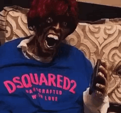 Skeleton Fall Out GIF