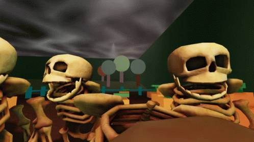 Roblox Jelly Beans Skeleton Meme GIF