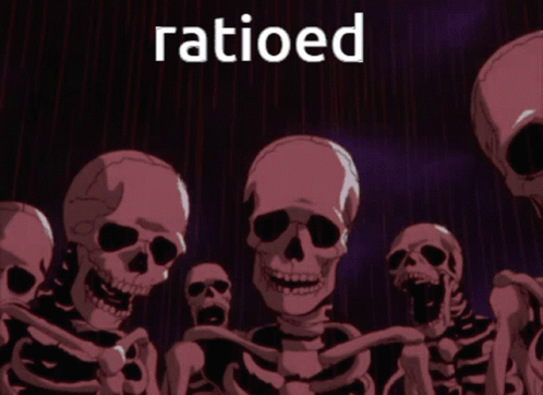 Circling Skeleton Shadow Meme GIF