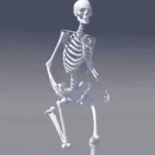 Skeleton Meme GIF