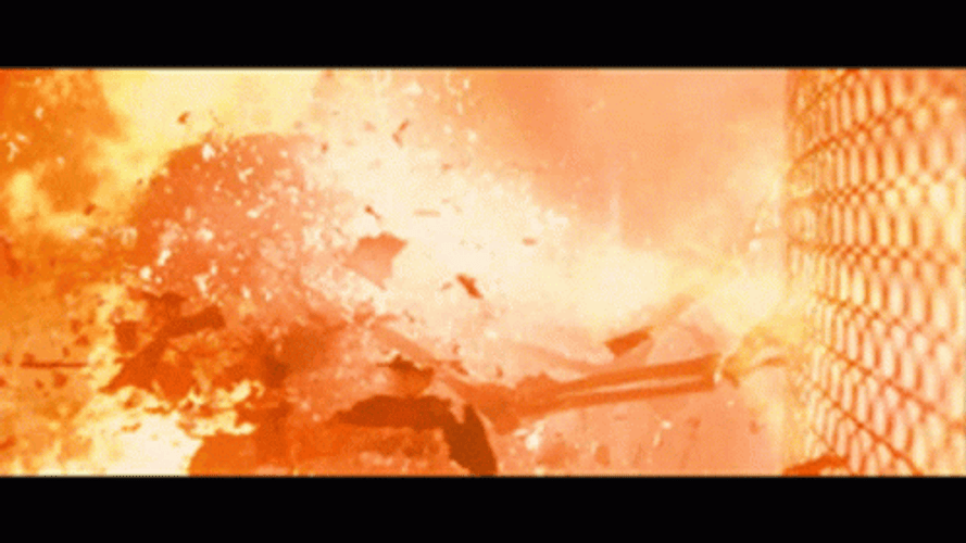 Skeleton Nuclear Bomb Explosion GIF