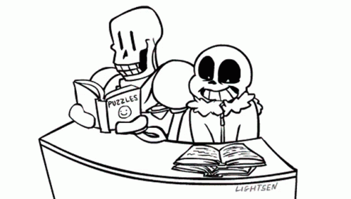 Skeleton Reading Puzzles Book