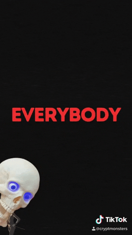 Skeleton Skull Tiktok Dancing Meme GIF