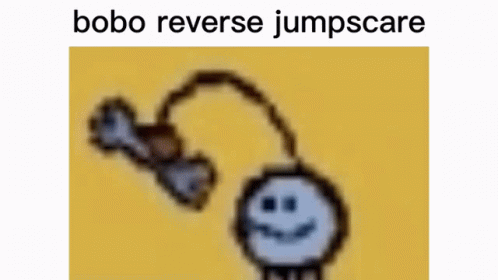 Skeleton Smiley Face With Bone Hanging From Head GIF