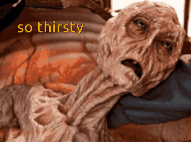 Skeleton So Thirsty