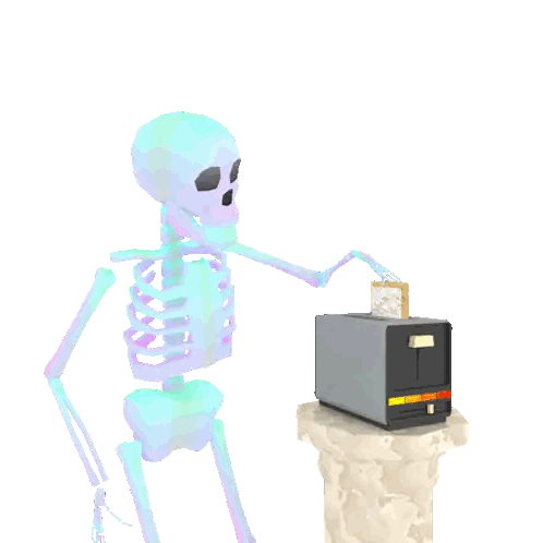 Skeleton Toasting Bread