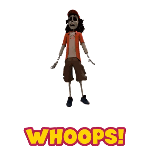 Skeleton Whoops