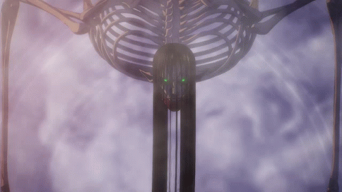 Skeleton With Fire Behind It