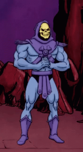 Skeletor Standing With Arms Folded