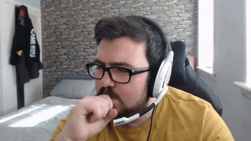 Skeptical Youtuber Contemplating GIF