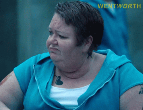 Skeptical Juicy Lucy Wentworth Prison GIF