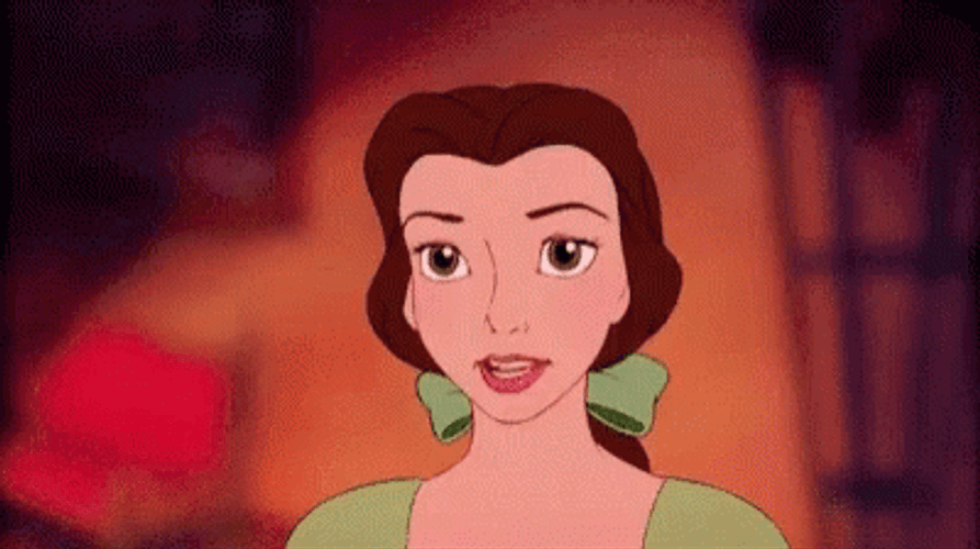Skeptical Belle Beauty And The Beast GIF