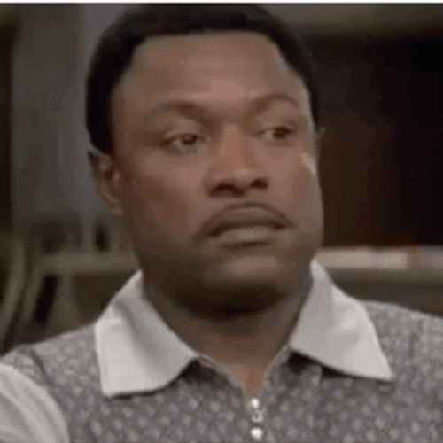 Skeptical Black Man Doubtful GIF