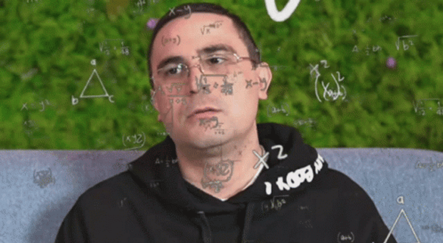 Skeptical Burke Black Thinking GIF