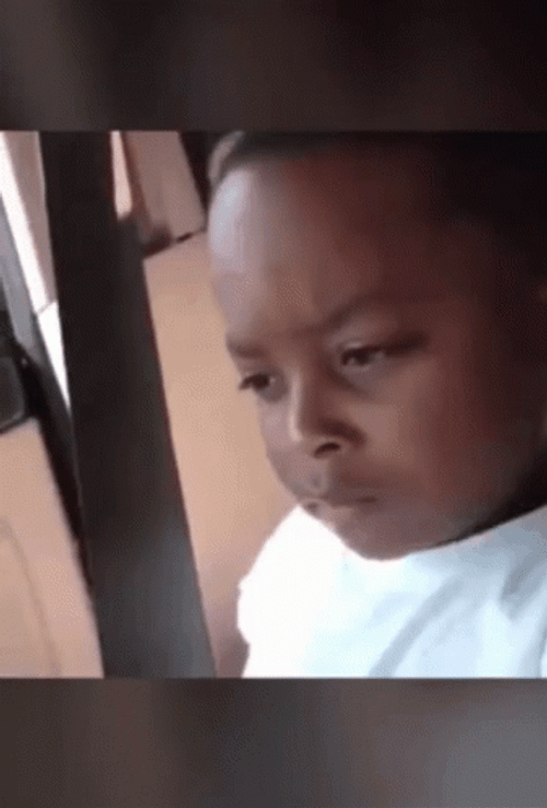 Skeptical Cute Kid Suspicious GIF