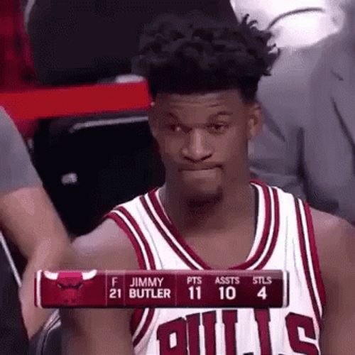 Skeptical Jimmy Butler NBA GIF