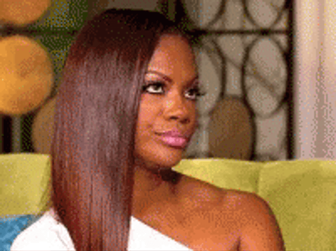 Skeptical Kandi Burruss Annoyed Facial Expression GIF
