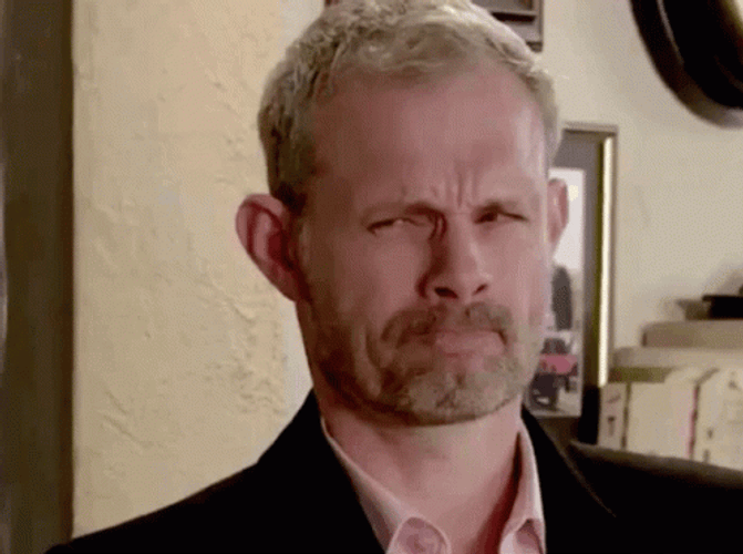 Skeptical Nick Tilsley Coronation Street GIF