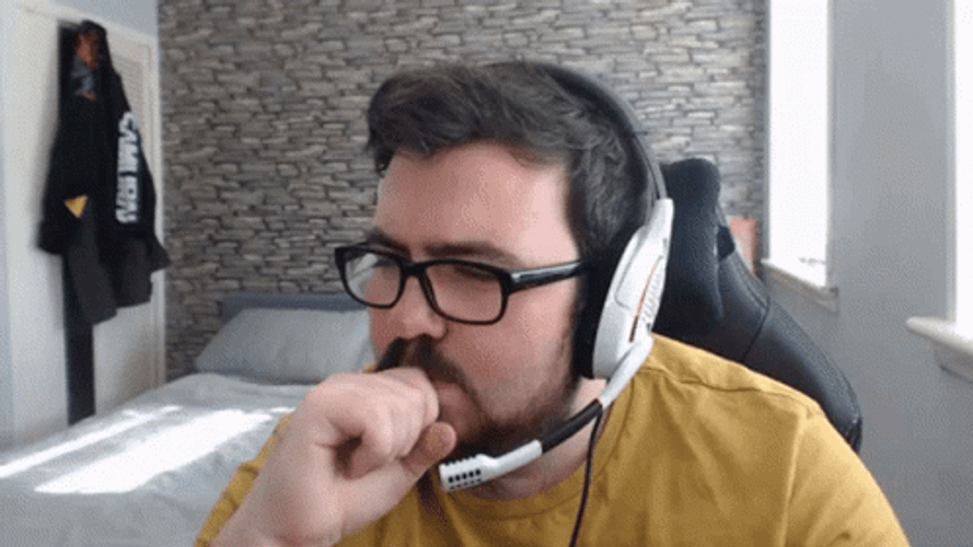Skeptical Youtuber Contemplating GIF