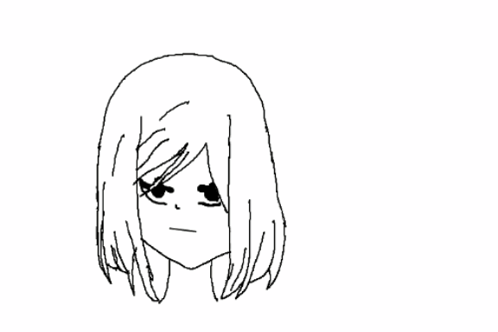 Sketch Of An Angry Lady GIF