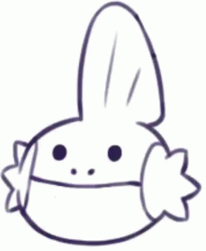 Sketch Pokémon Mudkip GIF