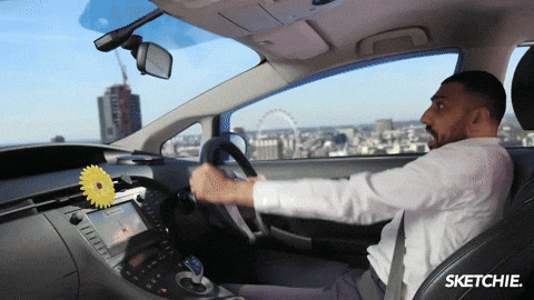 Sketchy Uber Driver GIF