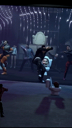 Skibidi Bop Dj Out Of The Toilet GIF