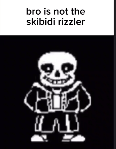 Skibidi Rizzler Talking Skeleton GIF