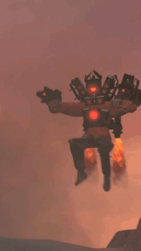Skibidi Toilet Titan Speakerman GIF
