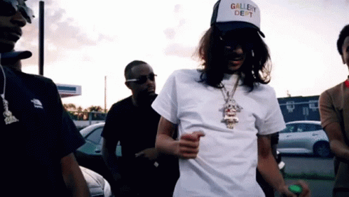 Skinny Babytron Dancing With Friends GIF