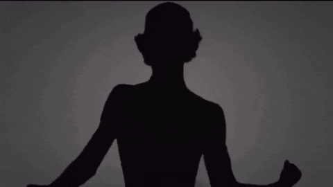 Skinny Man On Shadow GIF