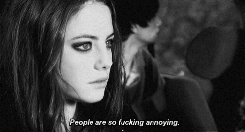 Skins Annoyed Effy Stonem People Are Annoying GIF