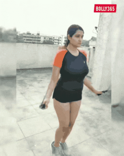 Skipping 398 X 498 Gif GIF