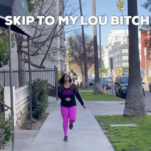 Skipping 498 X 498 Gif GIF
