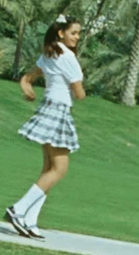 Bhavana Spinning Skirt GIF
