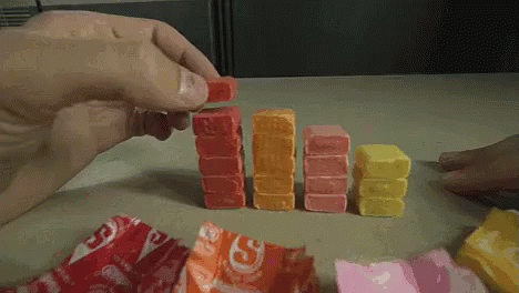 Skittles Candy Collection GIF