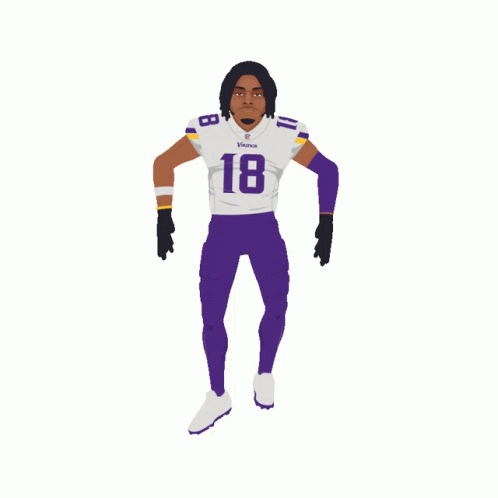 Skol For Vikings Justin Jefferson GIF