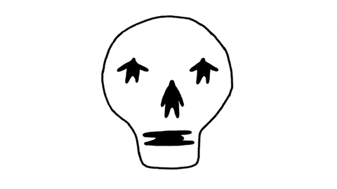 Skull Crushers Contrasting GIF
