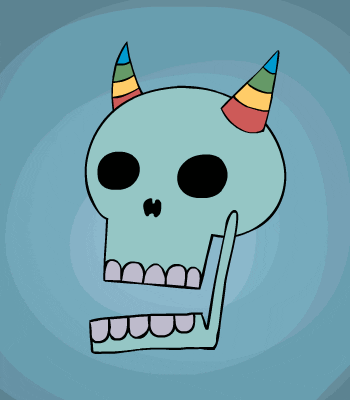 Skull Crushers Funny Face GIF