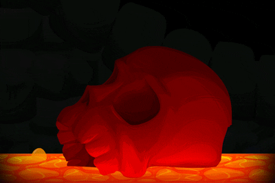 Skull Crushers Lava GIF