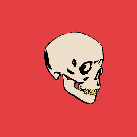 Skull Crushers Rotates Slowly GIF