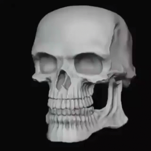 Skull Evil Smile GIF