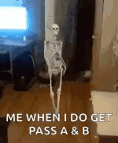 Skull Meme Me When I Get A GIF