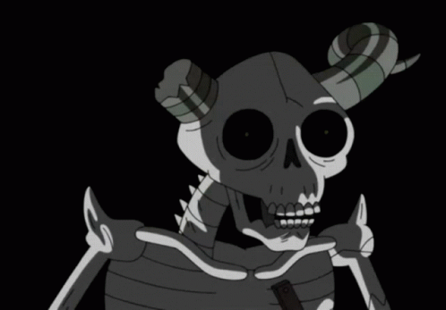 Skull Meme The Lich Guy GIF