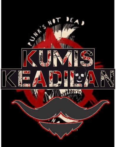 Skull with Mustache Kumis Keadilan