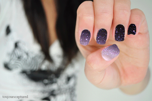 Sky And Universe Nail GIF