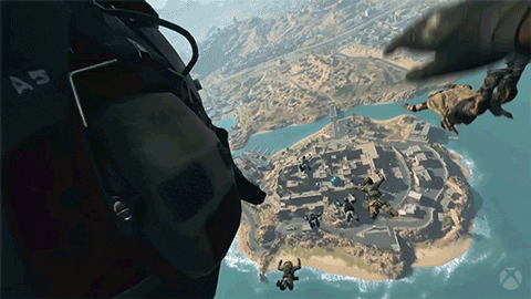Skydiving Call Of Duty GIF
